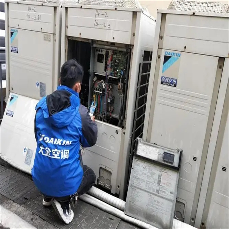 深圳宝安桥头公司商用空调清洗